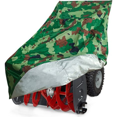 Bâche extérieure pour chasse-neige 8212060102 cm, bâche imperméable robuste en tissu Oxford 210D, grande taille universelle, convient à la plupart des chasse-neige électriques.