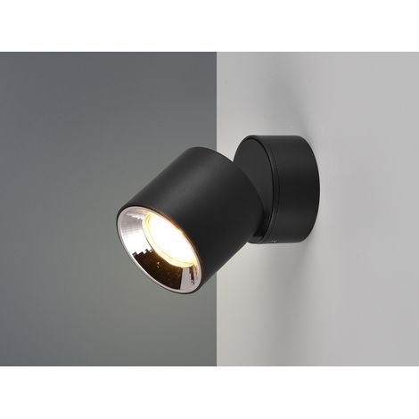 Deckenstrahler GUAYANA Schwarz, Ø 9cm (1/5)