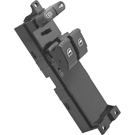 1J3959857A est l'interrupteur principal des vitres électriques, adapté aux Volkswagen Golf fabriquées entre 1999 et 2006, contrôlant la montée et la descente de toutes les vitres électriques du véhicu