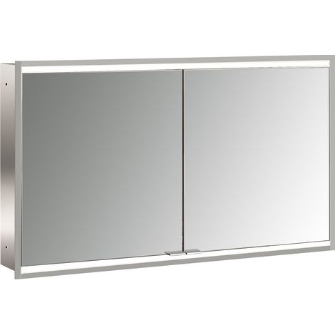 emco prime 2 Armario con espejo iluminado, 1200 mm, 2 puertas,