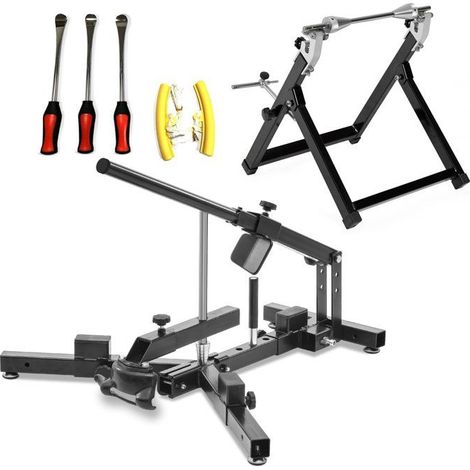 Reifenmontage Set + Reifenwuchtmaschine + Felgenschutz ConStands