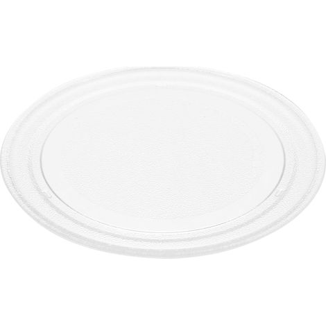 tournant en verre pour micro ondes 25 5 cm de diamètre blanc (1/5)
