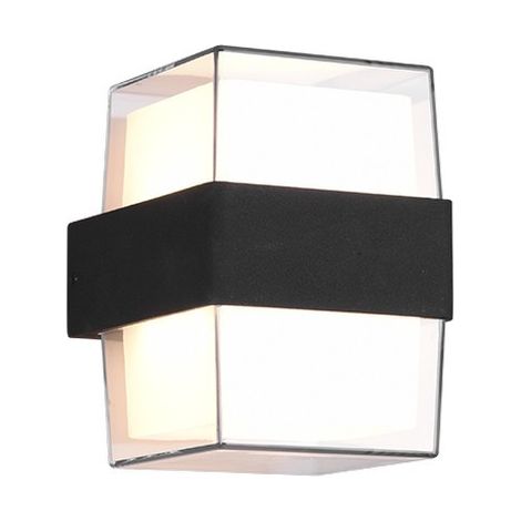 Trio Lighting Aplique LED cuadrado de exterior moderno Molina (1/3)