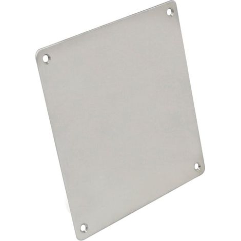 Plaque de nettoyage 170X170 mm Inox - HERA - Plaque de nettoyage carrée - Design by Selec D&D (1/2)