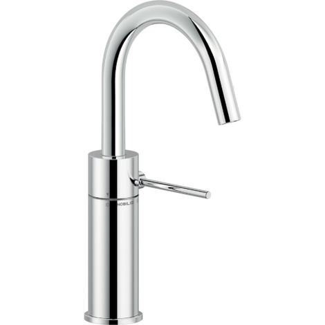 Mitigeur monocommande de lavabo, avec bec orientable. Sans vidage. Série Nobili VELIS VE125138/3CR  Chromé - Laiton