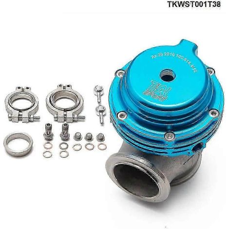 Soupape de décharge externe 38 mm à bride V-Band pour collecteur de turbocompresseur TKWST001T380