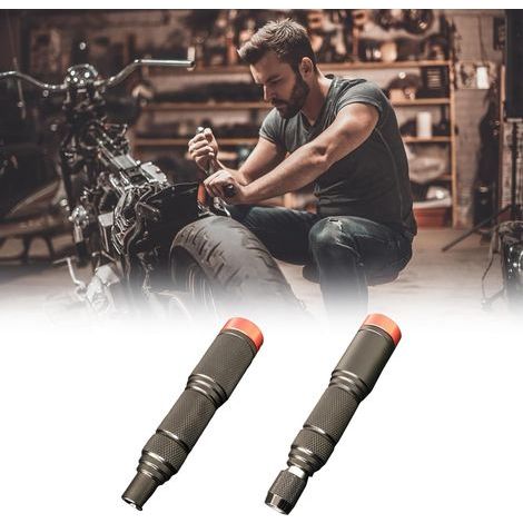 6,35 mm magnetischer Bithalter, leicht zu transportierendes Aluminium-Werkzeugset, 1/4"-Bit-Schraubendreher mit Sechskantgriff und 2-teiliges Reparaturset (magnetisch + selbstverriegelnd) (1/5)