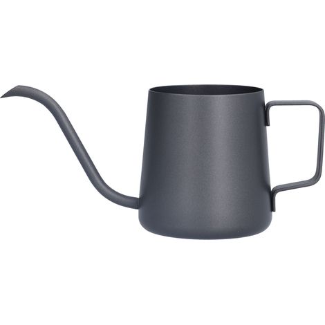 Cafetière à bec long et étroit en acier inoxydable de qualité alimentaire, bouilloire à col de cygne pour la maison et le bureau (1/5)