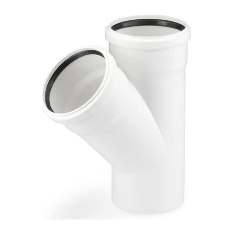 RAUPIANO PLUS Einfachabzweig DN 50/40, 45 Grad