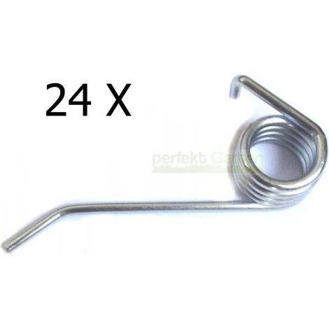 24 X ressort / pine pour rouleau de scarificateur Mac Allister MRSP1400, MSRP1400, GV1438B
