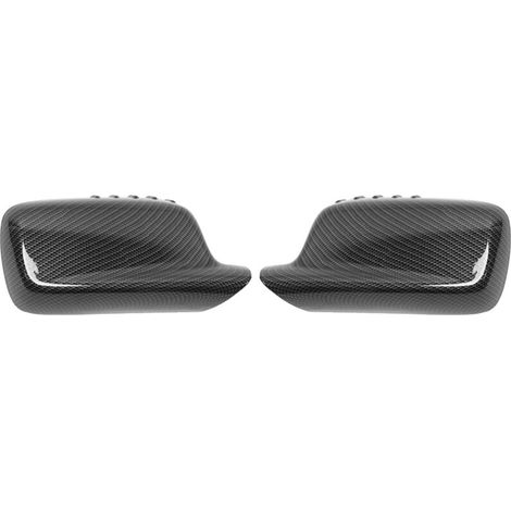 Carcasa de cubierta de espejo retrovisor – 2 piezas para BMW Serie 3 E46 y Serie 7 E66 – plástico de alta resistencia