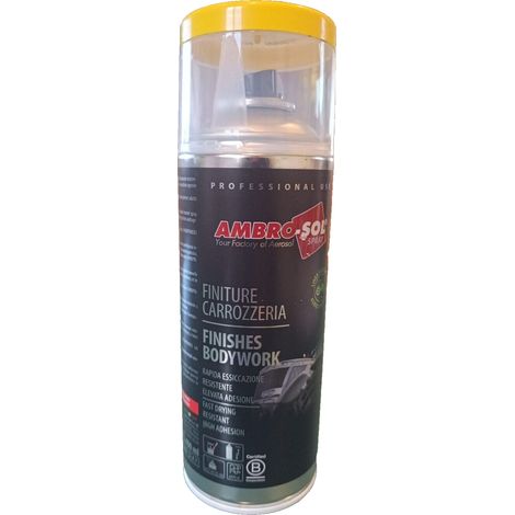 Bomboletta ambro-sol v400car8 vernice acrilica giallo john deere 400ml (1/5)