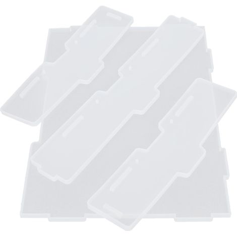 Moule en résine époxy cristal DIY pour organiseur de bureau, boîte à fournitures de bureau, ensemble de moules en silicone pour ordinateur portable (1/5)