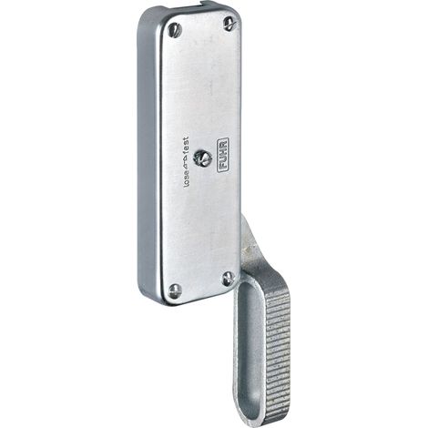 Falttortreibriegel, Hub 45, 240 x 70 x 24 mm, rechts, verzinkt