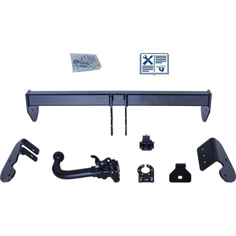 Attelage - Ssangyong KORANDO - 09/15-12/99 - rotule démontable - AUTO-HAK - Faisceau universel 7 broches (1/2)