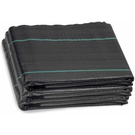 Tissu de paysage 2m X 5m, barrière contre les mauvaises herbes, tissu de jardin, tapis de jardinage (1/5)
