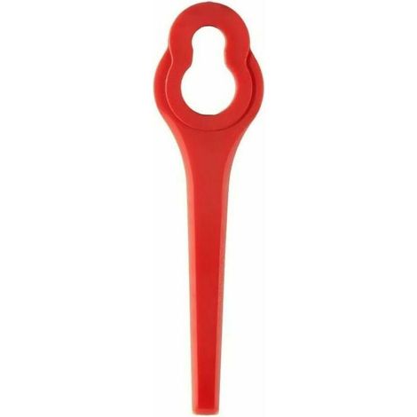 Lot de 100 Lames compatible pour Ferrex Aldi Far 20-i Coupe Bordure, lames de rechange pour Coupe Bordure sans fil Ferrex, Ouverture 13  8mm