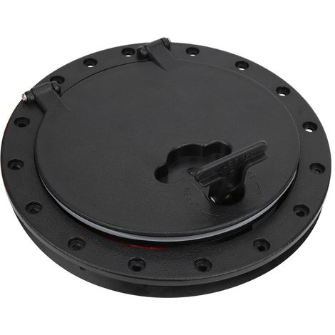 Couvercle étanche rond pour kayak, avec sac de rangement, 20 cm (8 pouces). (1/5)