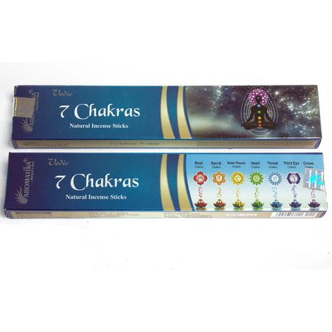 Védique -Bâtons d'encens - 7 Chakra- Vendu par 1 (1/3)