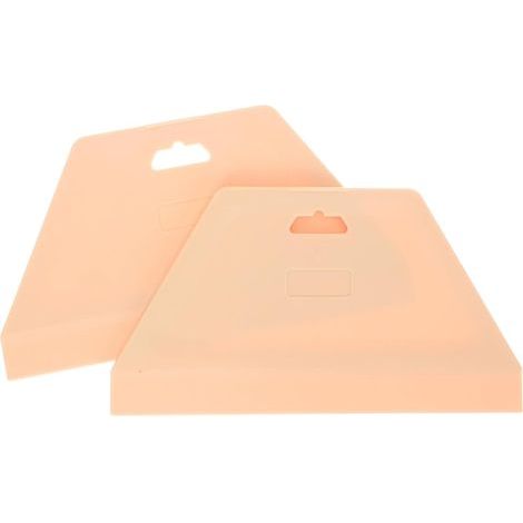 Outil de Lissage en Plastique 2 Pièces pour Papier Peint et Film Adhésif, Grattoir Plastique Rigide, Kit D’application pour Murs, Autocollants et Film Voiture, Bricolage Mural (1/5)