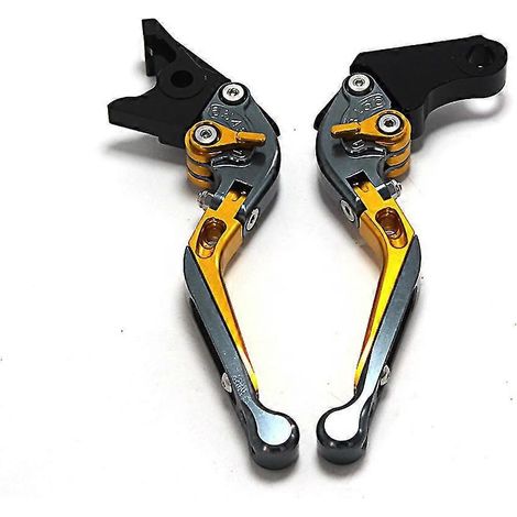 Leviers de frein et d'embrayage CNC pliables et extensibles, usinés au laser, pour Yamaha YZF R6 2017-2018. (1/5)