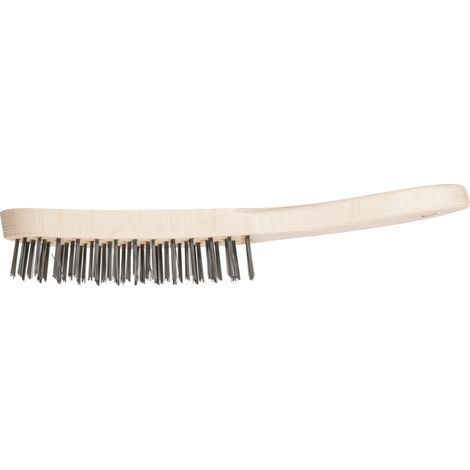 PFERD TOOLS Handbürste HBU 4reihig Stahl-Draht-Ø 0,35 mm universell einsetzbar 50 Stk (1/5)