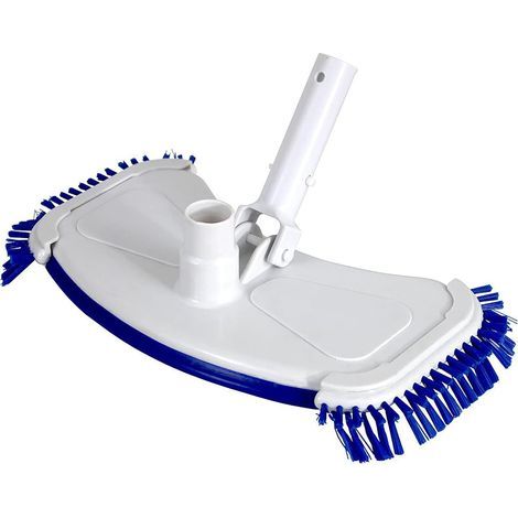 Underwater Cleaner, Portable Pool Cleaner, with Brush, for Pond Fountain Cleaning of Leaves, Dirt (White) (1/5)