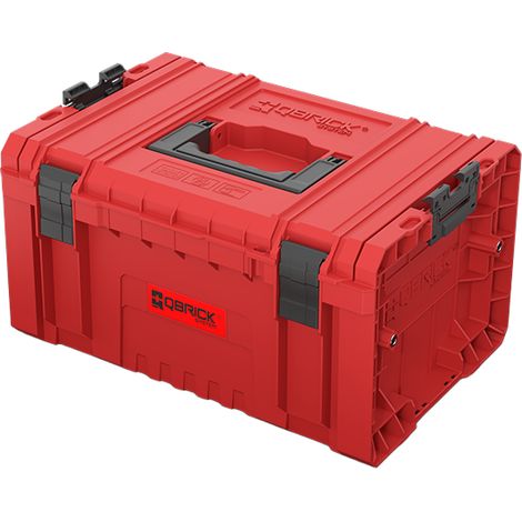 QBRICK SYSTEM PRO Werkzeugkasten 2.0 Rot Ultra HD Benutzerdefinierter Werkzeugkasten 19l (1/5)