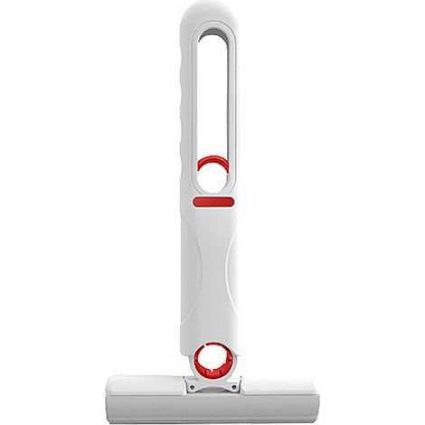 Balai de table pliable et à tête en coton PU, mini balai à forte absorption pour sols en bois et carrelage (1/5)