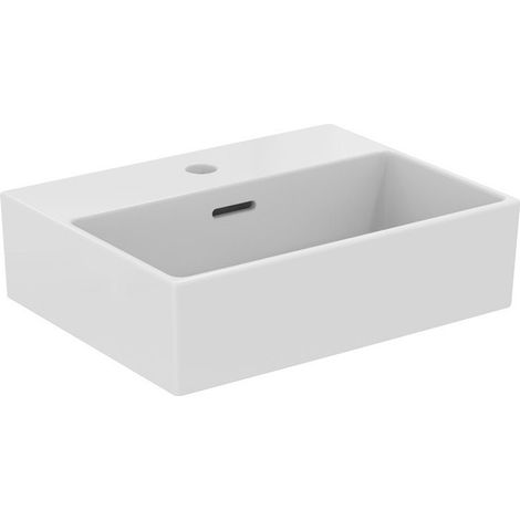 Lavabo EXTRA 450x350x150mm blanco 1 orificio para grifería, con rebosadero IDEAL STANDARD