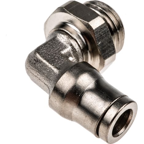 Adaptateur fileté coudé Legris 3 699 vers Enfichable 6 mm G 1/4 Mâle ( Prix pour Paquet de 5 ) (1/3)