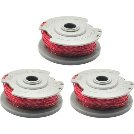 Confezione da tre bobine di ricambio (modello 5306-20) per Turbo Trimmer Art 8844 e Art 8845, diametro 1,65 mm, lunghezza 9,2 metri. (1/4)