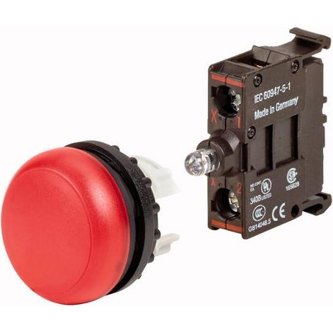 Appareil complet voyant lumineux fixation par l'arrière 000168779 EATON M22 L R LEDC230 BVP