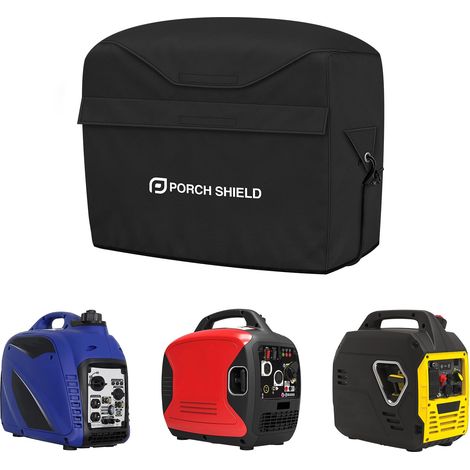 Housse de générateur étanche pour rangement en extérieur, pour la plupart des générateurs portables à onduleur EU2200i EU3200, 58,4 x 33 x 45,7 cm, noir (1/5)