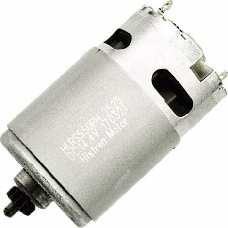 Moteur 13 dents 14,4 V pour perceuses Bosch GSR, GSR14.4-2-Li et PSR14.4 Li-2  pièce de rechange durable pour moteur de perceuse  accessoires de rechange pour outils électroportatifs en métal.