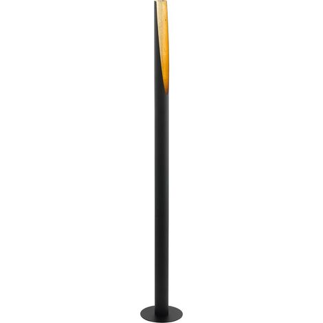 lampadaire, 1 lampadaire à flamme, lampe à tige en acier (1/5)