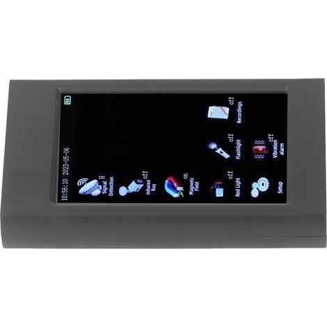 Intelligenter, multifunktionaler Anti-Spionage-Signaldetektor mit versteckter Kamera, 3,5-Zoll-Touchscreen, 0,1 GHz–6 GHz (1/5)