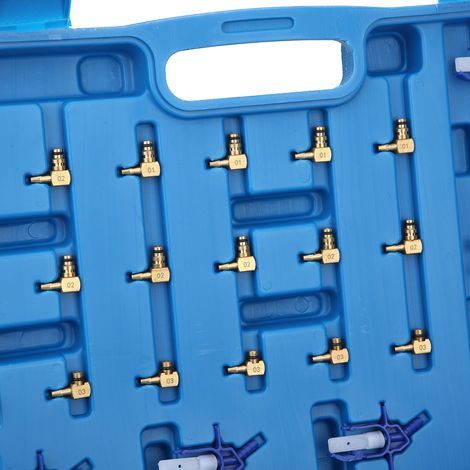 Common Rail Leak Test Kit, Diesel Flow Meter Adapter for 6 Cylinders, Injector Detector (1/5)