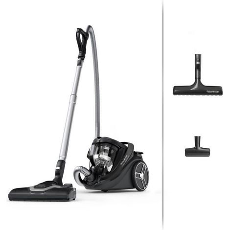 Rowenta RO7935 Silence Force Cyclonic Effitech, Aspirapolvere Senza Sacchetto, Nero (1/5)