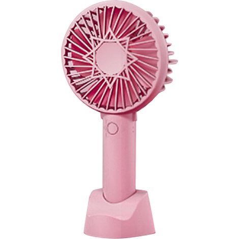1 Mini ventilateur, Moteur sans balais, 3 vitesses, Rechargeable USB, Pour bureau et maquillage (1/5)