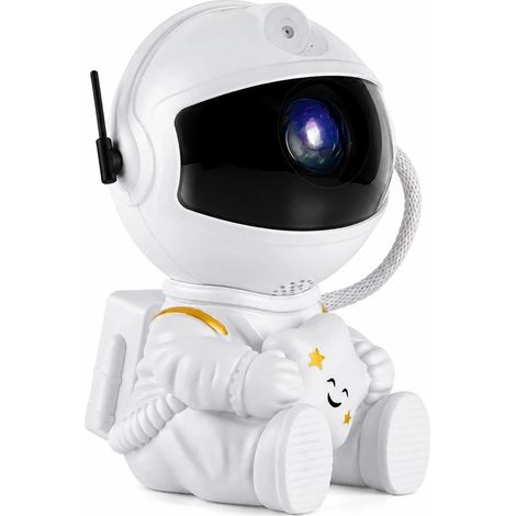 Projecteur d'étoiles astronaute, veilleuse galaxie avec télécommande, lampe nébuleuse LED pour chambre d'enfant (1/5)