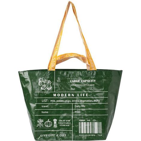 Sac de courses d'extérieur en nylon , grande capacité , pliable , léger et multifonctionnel , idéal