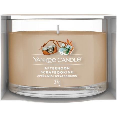 Mini candela Yankee Candle per scrapbooking, formato pomeriggio, 37 g (1/2)