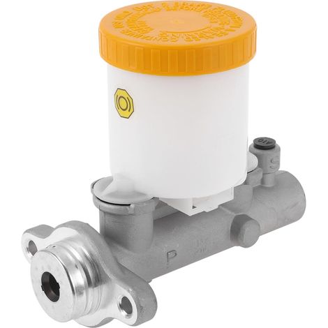 Maître-Cylindre De Frein Avec Réservoir No.4601001J00 Pour Pickup 1985-1998 Maître-Cylindre Hydraulique Tonalité Argentée, Alliage D'Aluminium Blanc, Plastique 1 Pc (1/5)