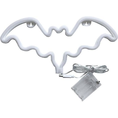 1 néon lumineux pour décorations d'Halloween