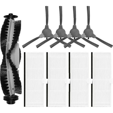Pour Ultenic T10 Elite Rouleau Brosse Latérale Filtre Hepa Robot Aspirateur Accessoires (1/5)