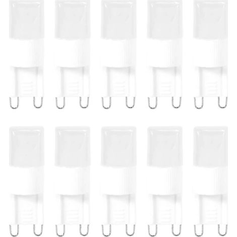 Filiyano-Lot de 10 ampoules LED G9 1W haute puissance, blanc chaud 3500 K (1/5)