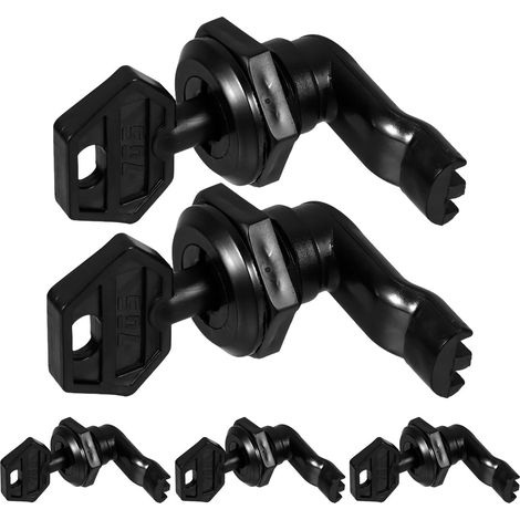 Verrous électriques génériques noirs pour armoires, loquet (1/5)
