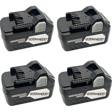 4X Batterie 18V/36V 5,0Ah Li-Ion compatible HiKOKI BSL36A18 BSL36B18 C18DBL DH36DPC (1/5)