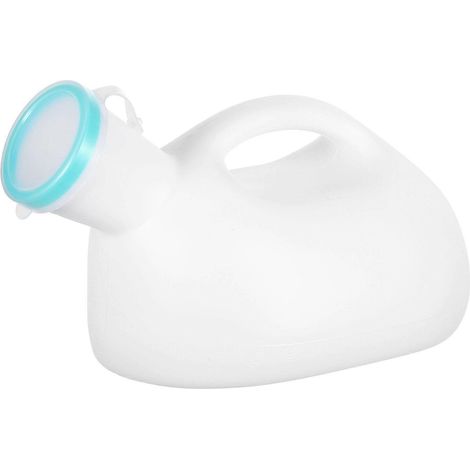 Bouteille d'urine à usage quotidien, urinoir portable pratique pour hommes, fournitures pour hommes (1/4)
